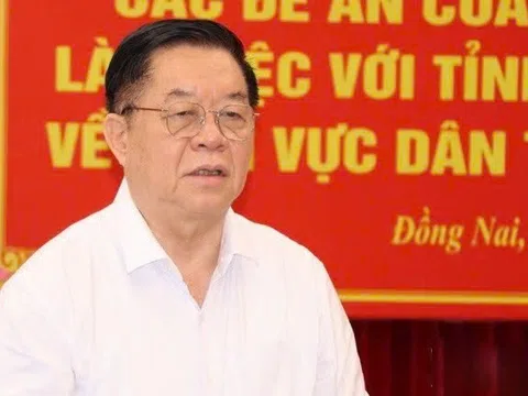 Đoàn công tác Trung ương làm việc với Tỉnh ủy Đồng Nai