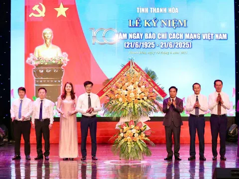 Thanh Hóa long trọng tổ chức Lễ kỷ niệm 100 năm ngày Báo chí Cách mạng Việt Nam