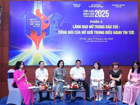 Nâng cao vai trò lãnh đạo của nữ giới trong báo chí
