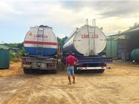 Bình Định: Phát hiện gần 80 tấn chất lỏng nghi là dầu FO không rõ nguồn gốc