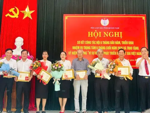Hội Luật gia Quảng Nam sơ kết 6 tháng đầu năm, đẩy mạnh hoạt động vì dân, vì công lý