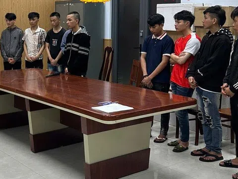 Bắt nhóm đối tượng vác mã tấu đuổi chém người trên đường