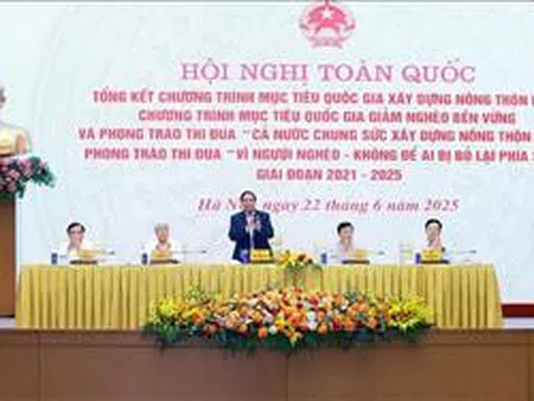 Thủ tướng Phạm Minh Chính chủ trì hội nghị trực tuyến toàn quốc về xây dựng nông thôn mới và giảm nghèo