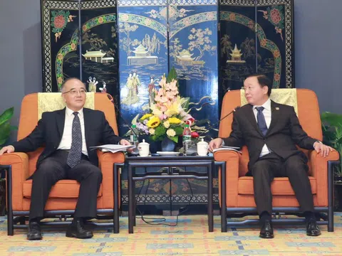 Phó Thủ tướng Trần Hồng Hà tiếp lãnh đạo 2 doanh nghiệp năng lượng, xây dựng giao thông lớn của Trung Quốc