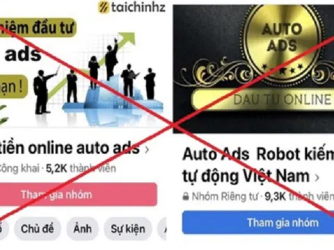 Cảnh báo lừa đảo kêu gọi đầu tư tài chính, đa cấp