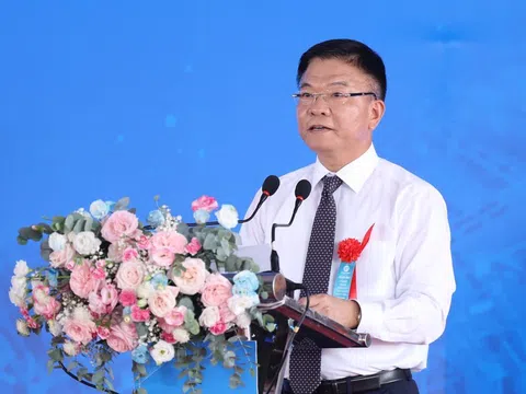 Phó Thủ tướng Lê Thành Long ấn nút khởi công Tổ hợp Thép xanh gần 100.000 tỷ