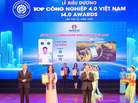 PVCFC đạt 2 giải thưởng tại Industrie 4.0 Awards 2025