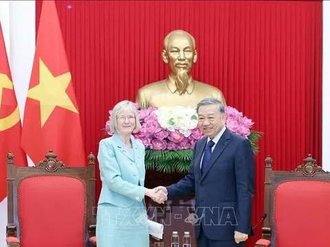 Tổng Bí thư Tô Lâm tiếp Đại sứ Australia tại Việt Nam