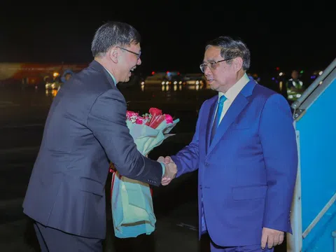 Thủ tướng Phạm Minh Chính về tới Hà Nội, kết thúc tốt đẹp chuyến công tác tại Trung Quốc