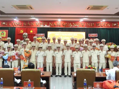 Công bố nhân sự Công an Đà Nẵng sau sáp nhập