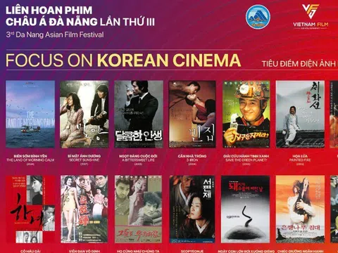 Liên hoan phim Châu Á Đà Nẵng lần Ba chọn điện ảnh Hàn Quốc làm Tiêu điểm