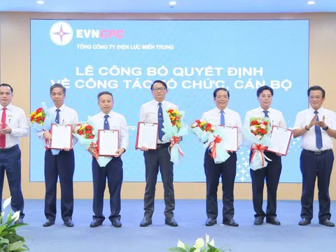 EVNCPC công bố quyết định thành lập 6 Công ty Điện lực sau sáp nhập