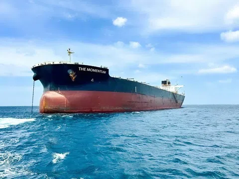 Hòa Phát đưa vào khai thác tàu The Momentum 110.000 DWT, tăng năng lực chủ động chuỗi cung ứng