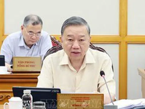 Tổng Bí thư Tô Lâm: Kịp thời tháo gỡ khó khăn, vướng mắc khi vận hành bộ máy mới