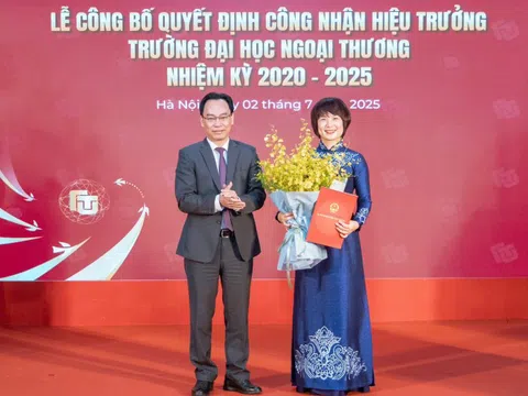 Trường Đại học Ngoại thương có tân hiệu trưởng