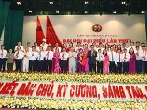 Đại hội Đảng bộ phường đầu tiên của tỉnh Hưng Yên sau hợp nhất
