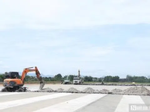 Dồn lực để vượt tiến độ dự án nâng cấp, cải tạo sân bay lớn nhất Bắc Trung Bộ