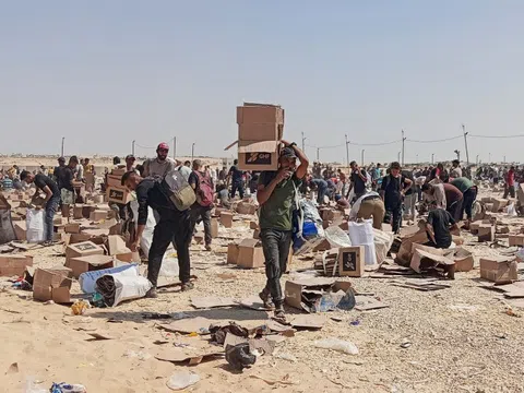 Đề xuất mới với nội dung đề ra "Khu vực quá cảnh nhân đạo" cho Gaza
