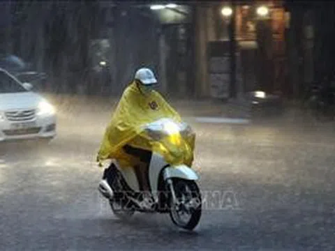 Thời tiết đêm 8 và ngày 9/7: Chiều tối và đêm có mưa rào và dông vài nơi