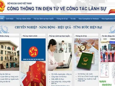 Quy định mới về thủ tục chứng nhận lãnh sự, hợp pháp hóa lãnh sự điện tử