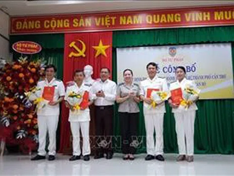 Thành lập Thi hành án dân sự thành phố Cần Thơ