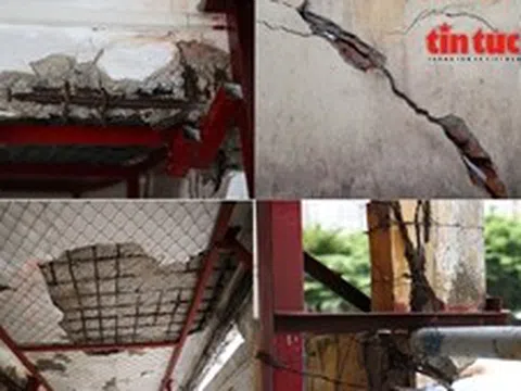 Nhiều hộ dân vẫn 'bám trụ' trong chung cư xuống cấp nghiêm trọng