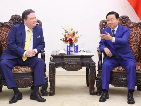 Phó Thủ tướng Trần Hồng Hà tiếp xã giao Đại sứ Hoa Kỳ tại Việt Nam