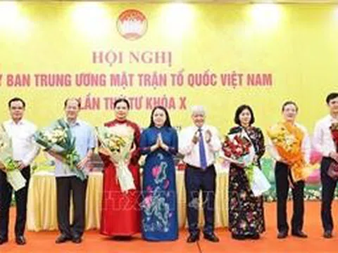 Hội nghị Ủy ban Trung ương MTTQ Việt Nam lần thứ tư, khóa X