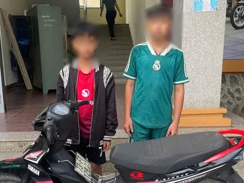 Điều tra vụ hai nam thiếu niên trộm xe máy, nhiều máy bơm nước
