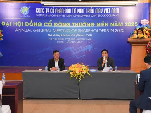 Đầu tư Phát triển máy Việt Nam (VVS): Lần đầu trả cổ tức bằng tiền mặt, nộp hồ sơ niêm yết trên HoSE