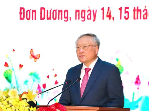 Phó Thủ tướng Thường trực Nguyễn Hòa Bình dự và chỉ đạo Đại hội điểm cấp xã của tỉnh Lâm Đồng