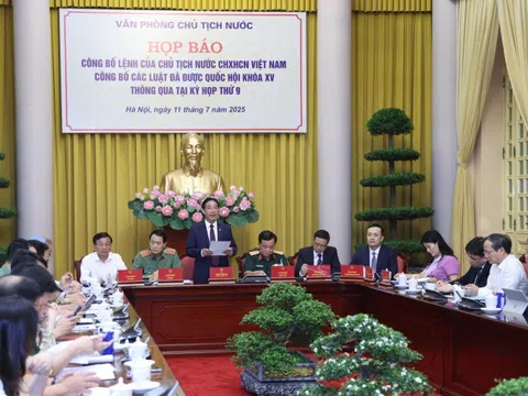 Công bố thêm 9 luật mới: Đột phá thể chế cho ngành đường sắt, năng lượng nguyên tử, công nghệ số