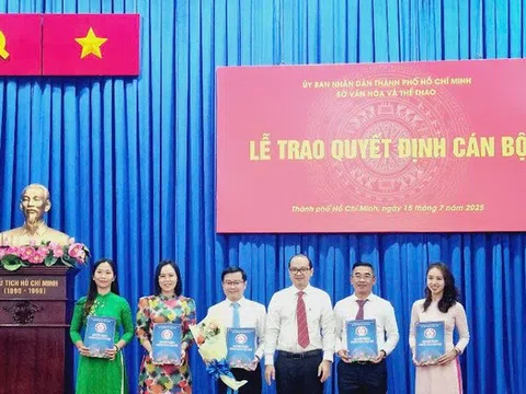 Tp.HCM bổ nhiệm nhiều cán bộ chủ chốt tại Sở Văn hóa và Thể thao