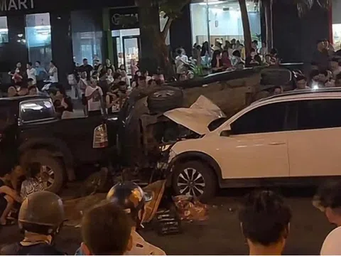Tạm giữ giảng viên lái "xe điên" tông liên hoàn, có nồng độ cồn kịch khung