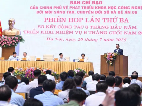 Thủ tướng chủ trì phiên họp Ban Chỉ đạo về khoa học công nghệ, đổi mới sáng tạo, chuyển đổi số