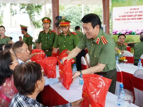 Bộ trưởng Bộ Công an tham dự Kỷ niệm 65 năm thành lập Ban An ninh Trung ương Cục miền Nam