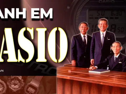 Anh em nhà Kashio và Casio: Hành trình từ ống điếu nhẫn đến đế chế điện tử 'bền bỉ'
