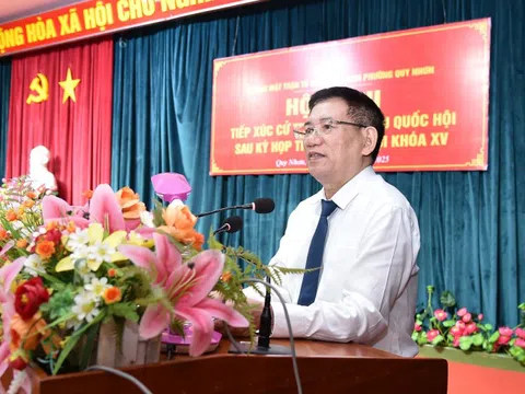 Phó Thủ tướng Hồ Đức Phớc tiếp xúc cử tri phường Quy Nhơn, Gia Lai