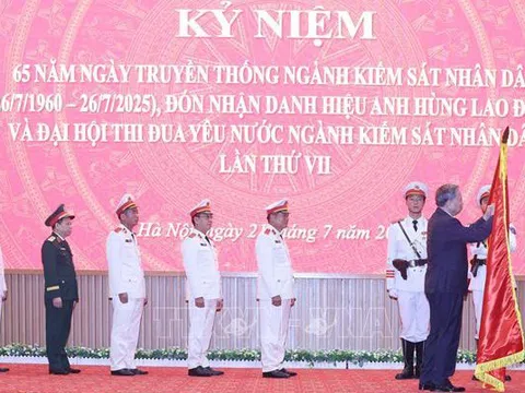 Tổng Bí thư Tô Lâm: Ngành kiểm sát nhân dân góp phần kiến tạo xã hội kỷ cương, công bằng, dân chủ, văn minh