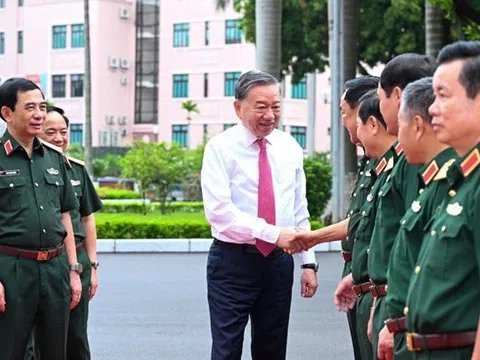 Phát biểu của Tổng Bí thư Tô Lâm tại buổi làm việc với Tổng cục Chính trị QĐND Việt Nam