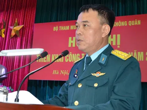 Đại tá Vũ Đại Dương giữ chức Phó Tư lệnh Quân chủng Phòng không - Không quân