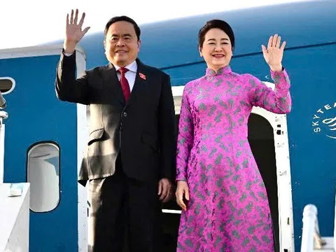 Chủ tịch Quốc hội Trần Thanh Mẫn và Phu nhân tới Rabat, bắt đầu chuyến thăm chính thức Vương quốc Morocco
