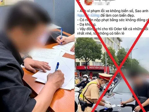 Kết đắng cho nam thanh niên bắt trend "phú bà, đại gia bị CSGT xử phạt"