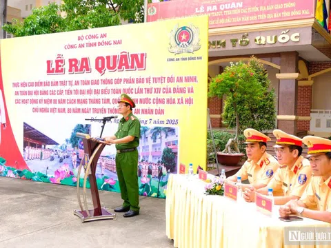 Đồng Nai: Ra quân thực hiện cao điểm bảo đảm trật tự, an toàn giao thông