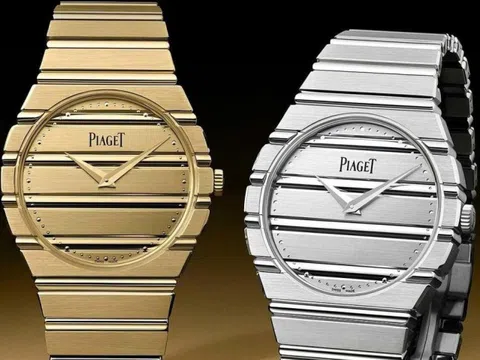 Piaget Polo 79 vàng trắng tái xuất: 'Song kiếm hợp bích'