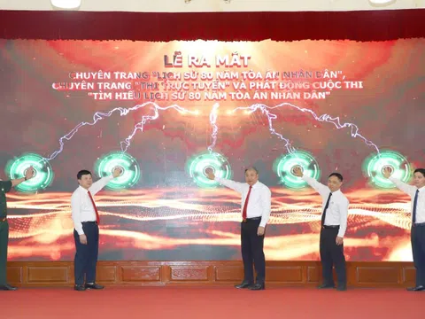 Nhiều hoạt động ý nghĩa hướng tới kỷ niệm 80 năm ngày truyền thống ngành Tòa án