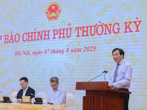 Họp báo Chính phủ thường kỳ tháng 7/2025: Tình hình KTXH tích cực trên hầu hết các lĩnh vực