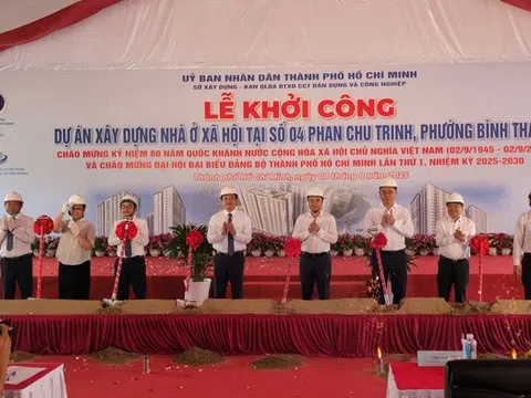Gần 1.000 tỷ đồng xây 864 căn nhà ở xã hội tại Tp.HCM