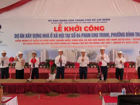 Gần 1.000 tỷ đồng xây 864 căn nhà ở xã hội tại Tp.HCM