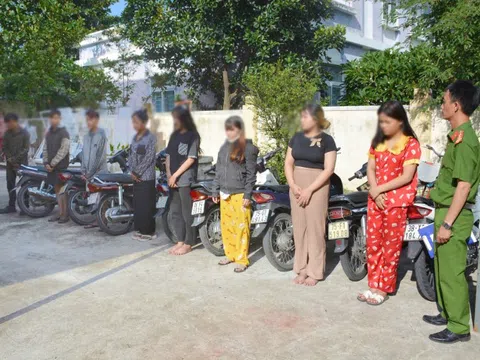 Bắt 7 đối tượng thực hiện hàng loạt vụ trộm cắp xe máy